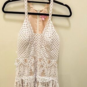 Lilly Pulitzer White Lace Dress